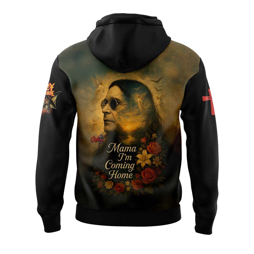 Limited Edition Mama I`m Coming Home – “Ozzy Osbourne” Hoodie