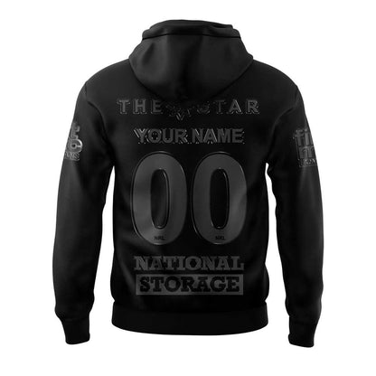 Limited Brisbane Broncos Our 2025 Black Uniform Hoodie Custom Name, Number For Fans