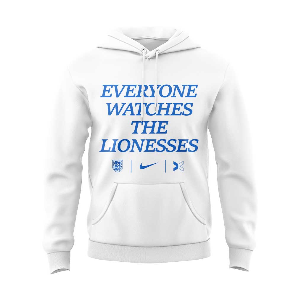 Limited ELimited Edition England “Everyone Watches the Lionesses” Hoodie