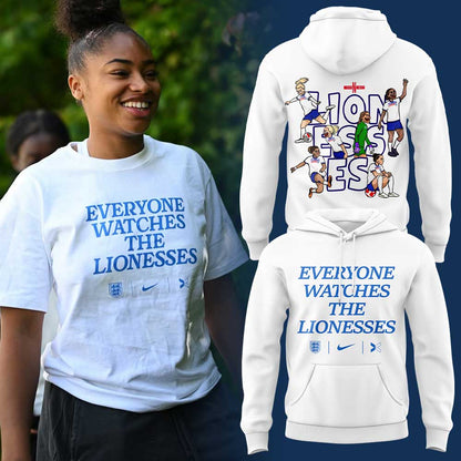 Limited ELimited Edition England “Everyone Watches the Lionesses” Hoodie