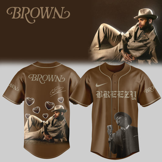 CHRIS BROWN’S BROWN ALBUM Limited Edition Jersey