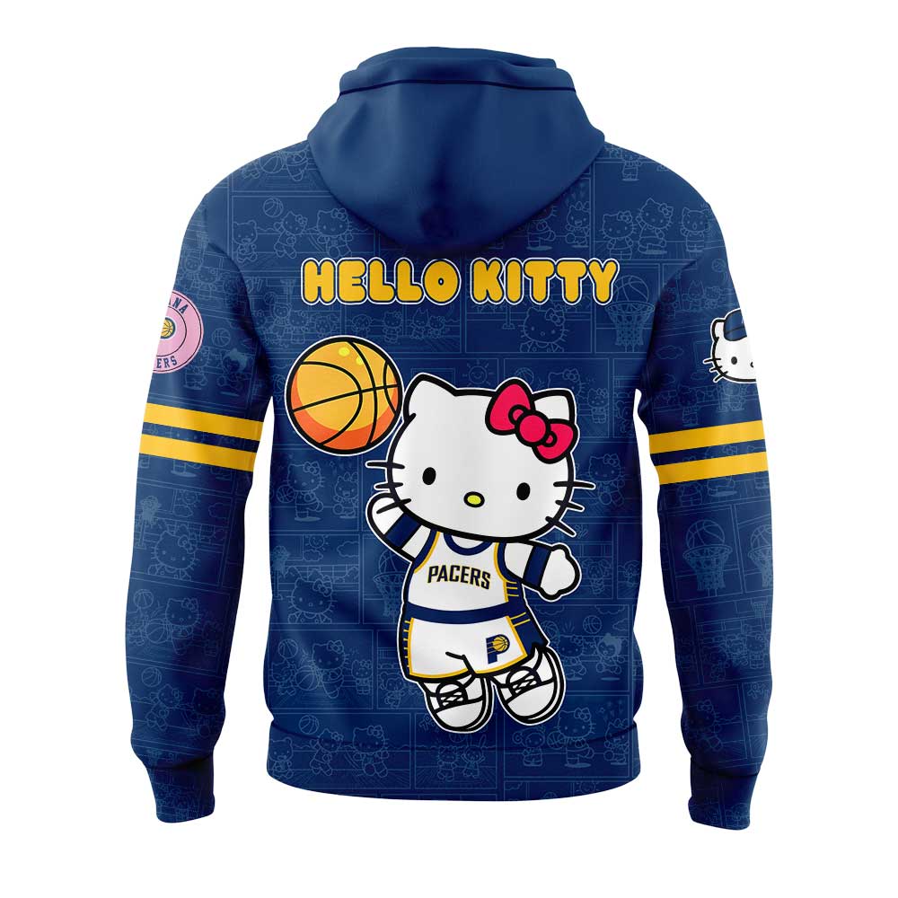 Limited Edition Indiana Pacers x Hello Kitty Hoodie