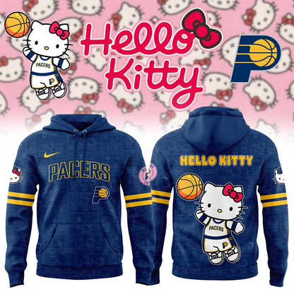 Limited Edition Indiana Pacers x Hello Kitty Hoodie