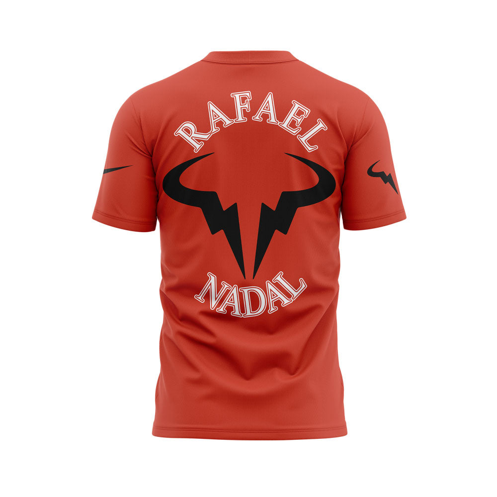Merci Rafaâ€™ shirts at Rafael Nadal Roland Garros Tribute Black T-shirt