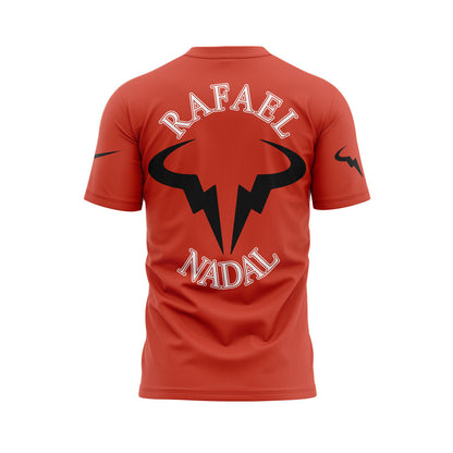 Merci Rafaâ€™ shirts at Rafael Nadal Roland Garros Tribute Black T-shirt