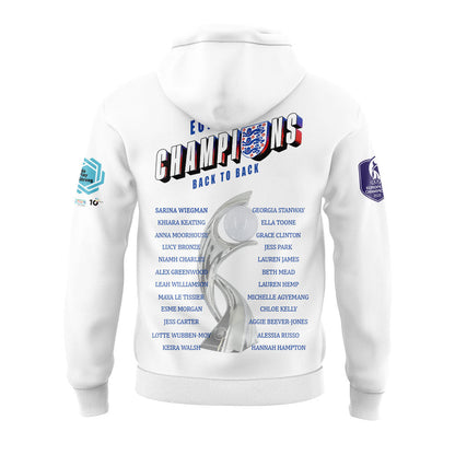 Limited Edition England Champions UEFA Women’s EURO 2025 Hoodie