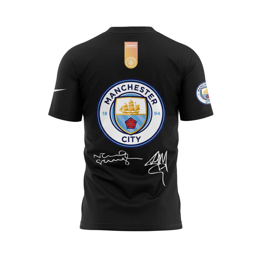 Limited Edition ManCity.FC Oasis “Live ’25” Signature Shirt