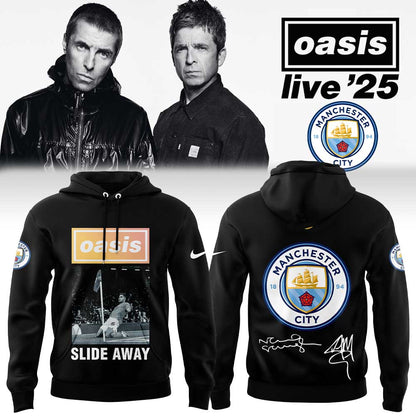 Limited Edition ManCity.FC Oasis “Live ’25” Signature Hoodie