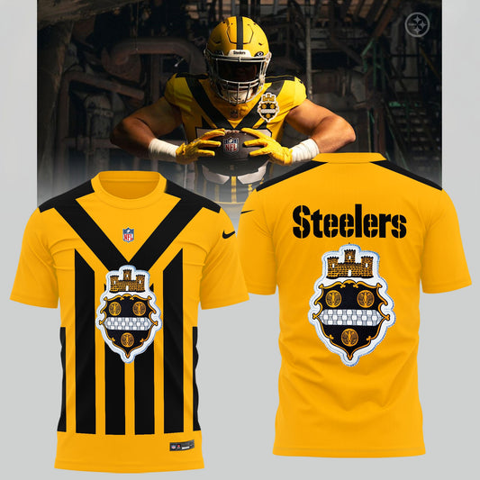 Pittsburgh Steelers unveil 1933 Throwback Uniforms T-Shirt