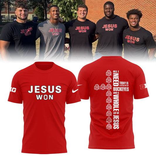 Limited Edition JESUS WON TShirt