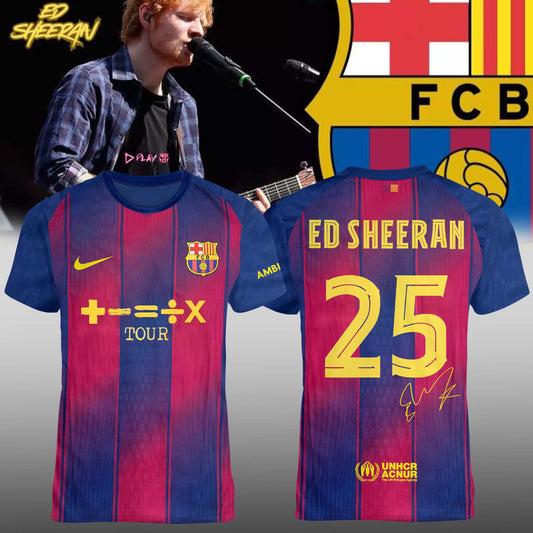 FC Barcelona x Ed Sheeran Limited Edition Jersey