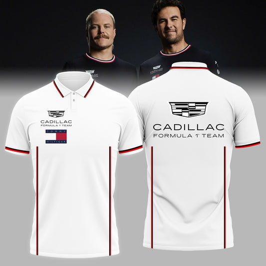 Cadillac Formula 1 x Tommy Hilfiger Limited Edition Polo