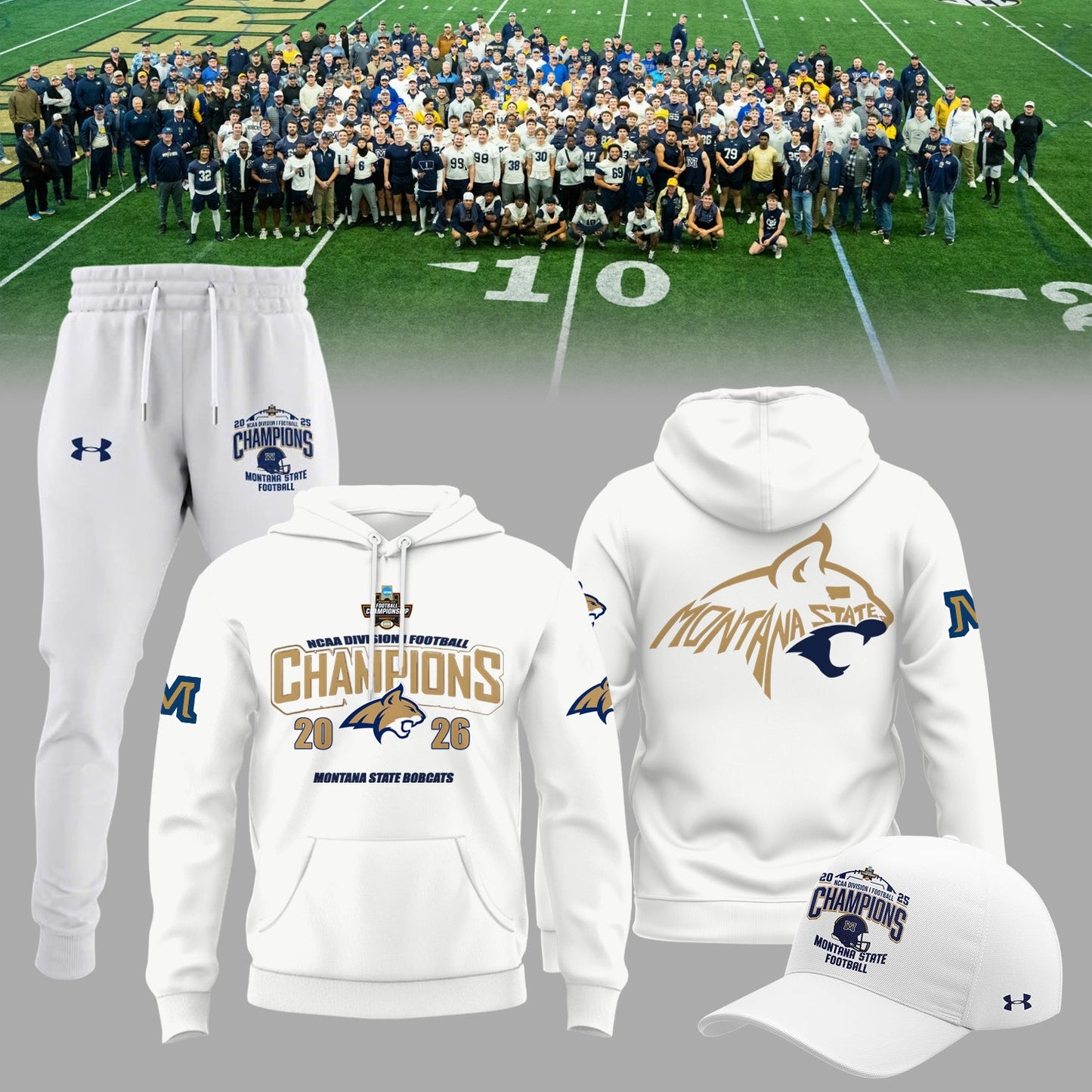 Limited Edition MSU Champions 2026 FCS Hoodie