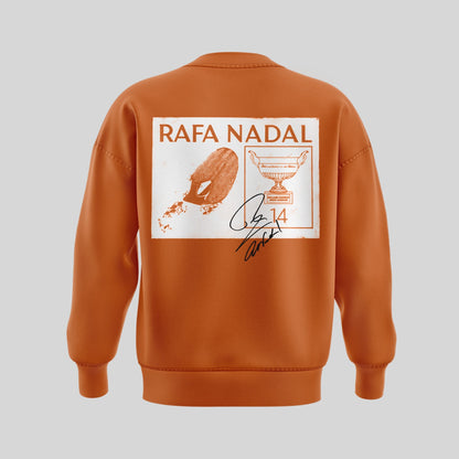 Limited Edition `Merci Rafaâ€™ at Rafael Nadal Roland Garros Tribute Sweat Shirt