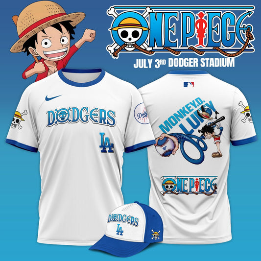 Los Angeles Dodgers x One Piece Night Game 2025 Limited Edition Shirt