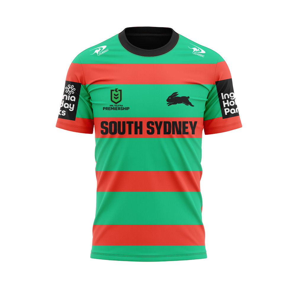 Limited Edition South Sydney Rabbitohs Bluey and Bingo T-Shirt