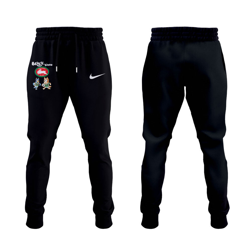 Limited Edition South Sydney Rabbitohs Bluey and Bingo T-Shirt