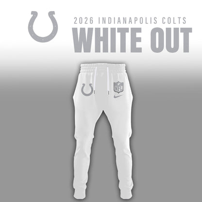 Indianapolis Colts Winter White Out Combo TShirt