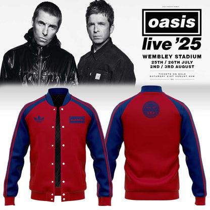 Limited Edition Oasis “Live ’25” Red Jacket