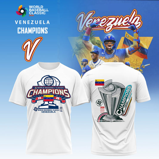World Baseball Classic Champions x Venezuela Limited Edition 2026 T-Shirt