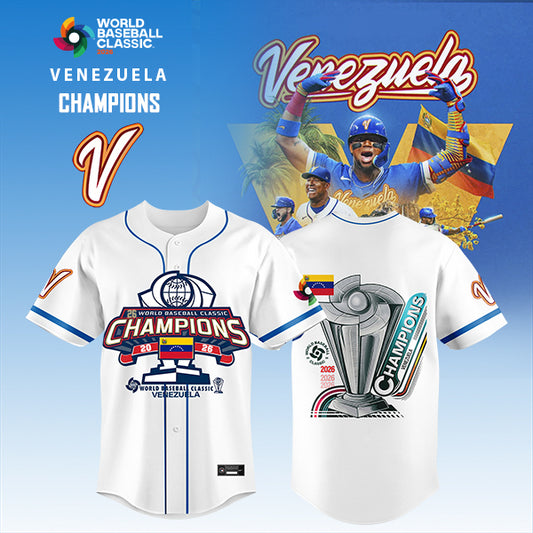 World Baseball Classic Champions x Venezuela Limited Edition 2026 Jersey
