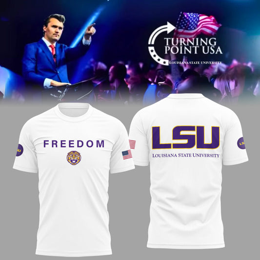 Limited Edition Louisiana State University x Turning Point USA T-Shirt