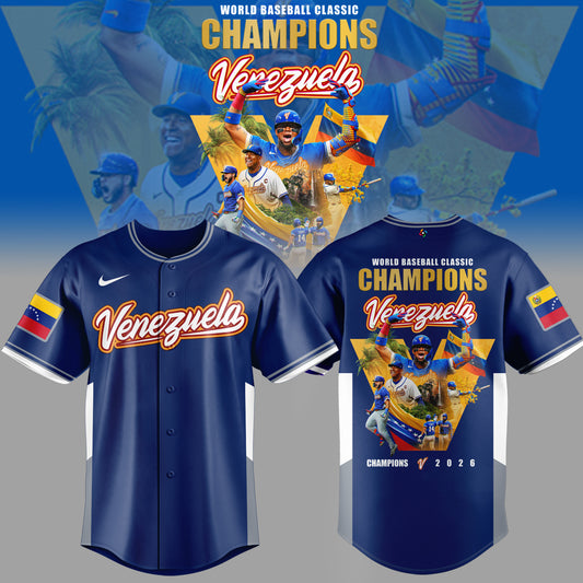 World Baseball Classic Champions x Venezuela Limited Edition 2026 Jersey