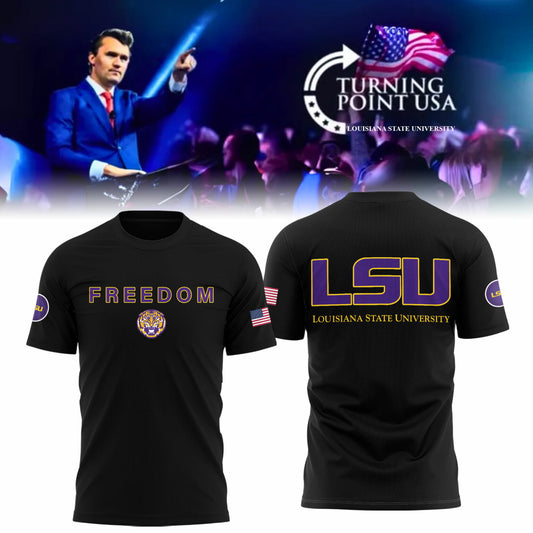 Limited Edition Louisiana State University x Turning Point USA T-Shirt