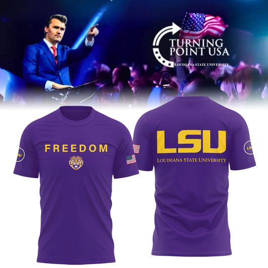 Limited Edition Louisiana State University x Turning Point USA T-Shirt