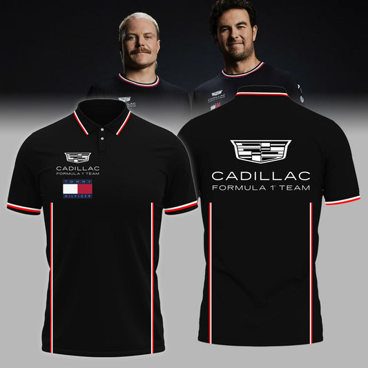 Cadillac Formula 1 x Tommy Hilfiger Limited Edition Polo