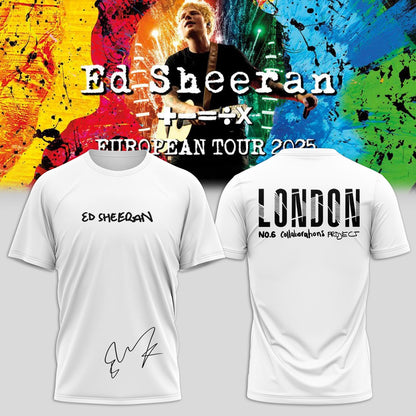 Ed Sheeran _ The +−=÷× Tour Shirt 2025