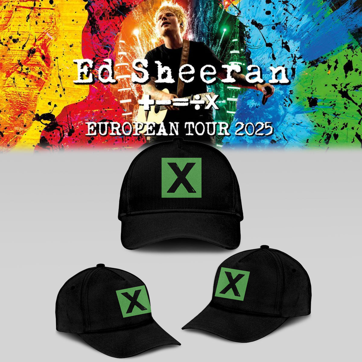 Ed Sheeran _ The +−=÷× Tour Shirt 2025