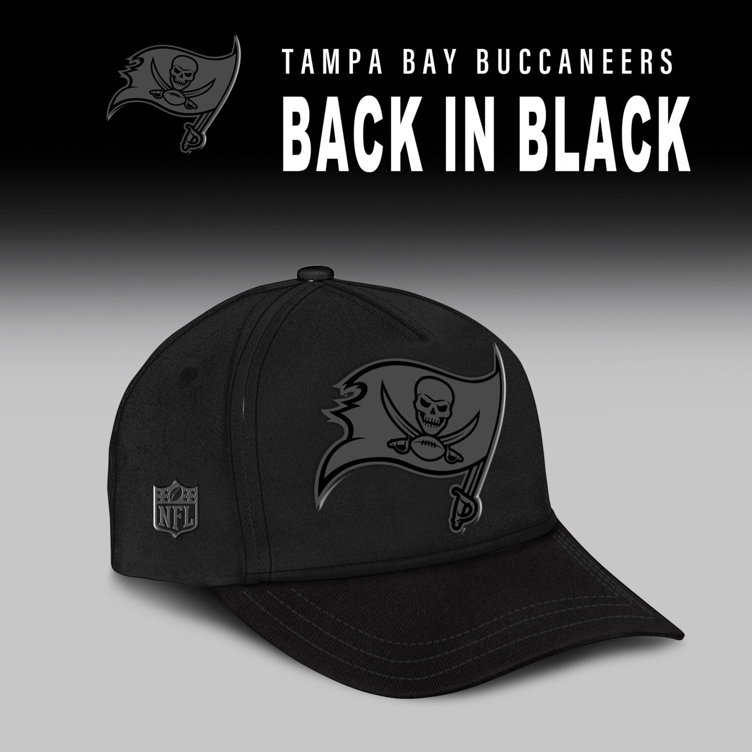 Tampa Bay Buccaneers 2025 Back In Black Limited Edition Combo Hoodie