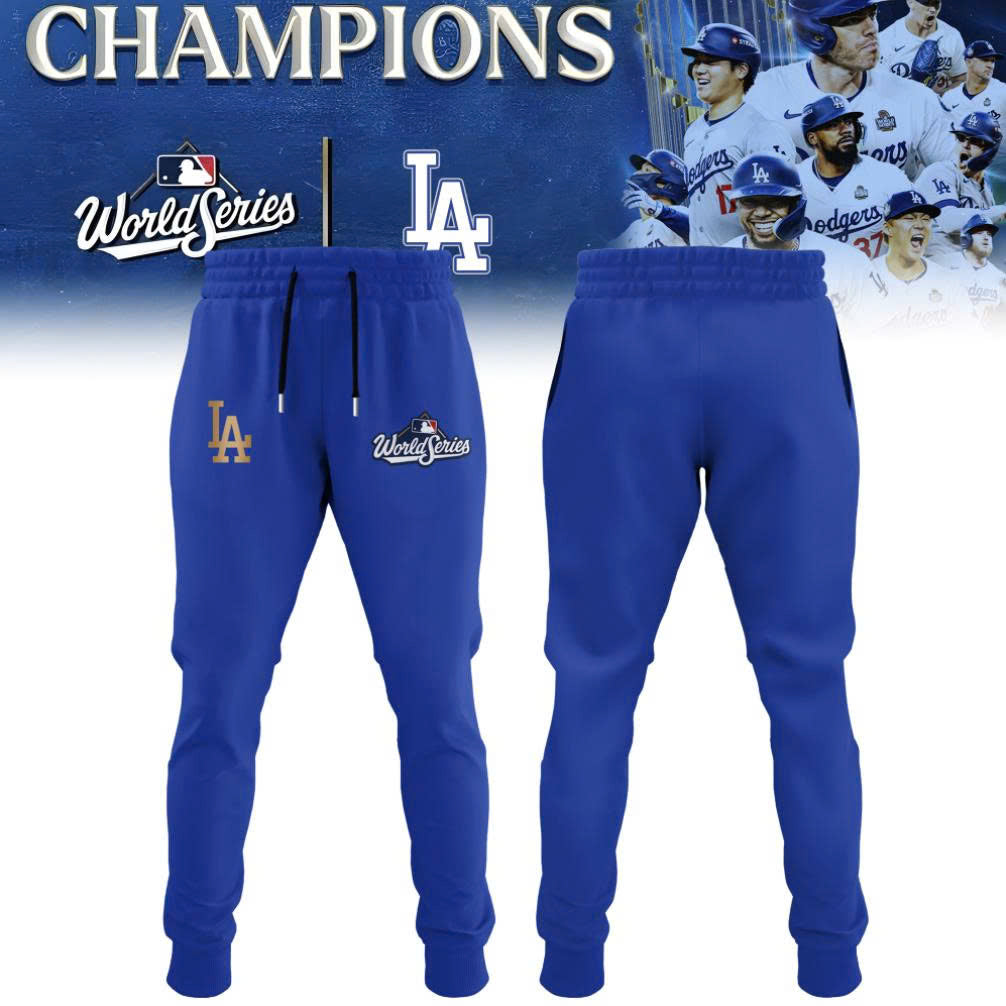 LA Dodgers – 2025 World Series Champions Limited Edition Combo Hoodie