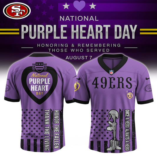 SF x Purple Heart Day Jersey Limited Edition