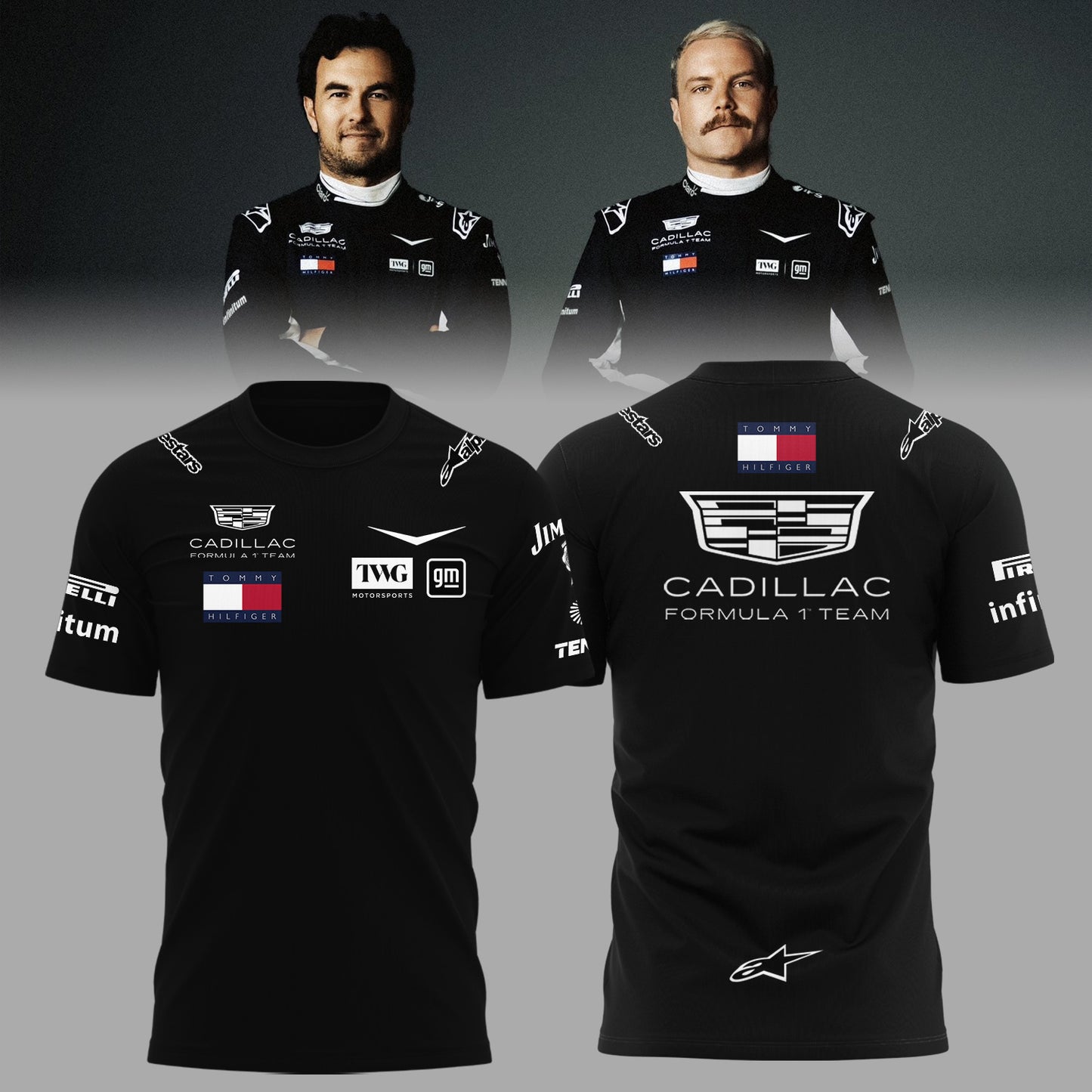 Cadillac Formula 1 x Tommy Hilfiger Limited Edition T-Shirt
