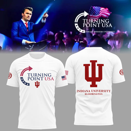 Limited Edition Indiana University x Turning Point USA T-Shirt
