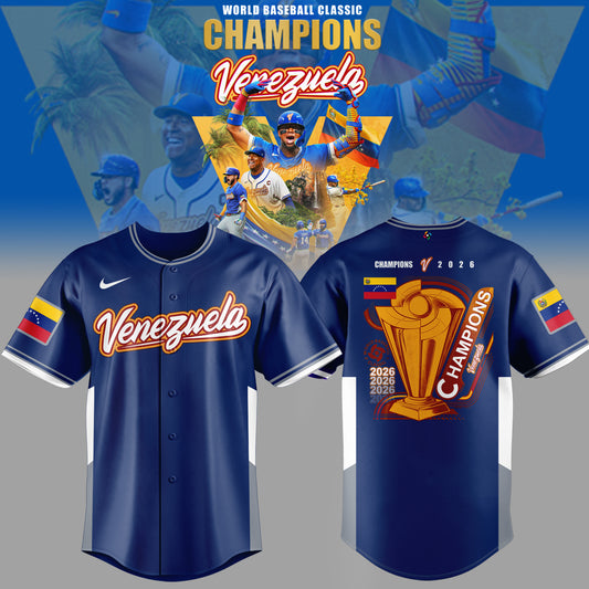 World Baseball Classic Champions x Venezuela Limited Edition 2026 Jersey