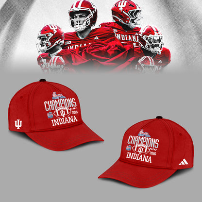 Indiana Hoosiers Football Champions Peach Bowl 2025/26 Hoodie