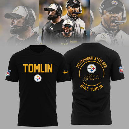 Pittsburgh Steelers Thank you Coach Mike Tomlin Limited Edition Combo T-Shirt