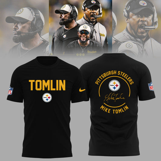 Pittsburgh Steelers Thank you Coach Mike Tomlin Limited Edition Combo T-Shirt