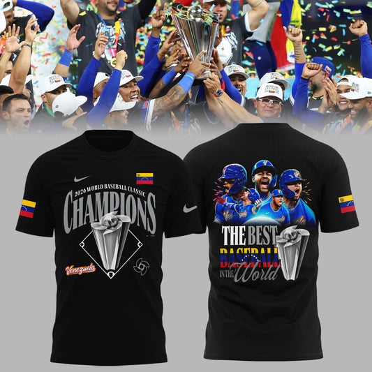 World Baseball Classic Champions x Venezuela Limited Edition 2026 T-Shirt