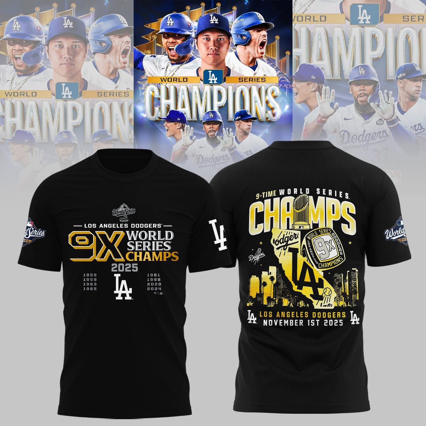 LA Dodgers – 2025 World Series Champions Limited Edition Shirt