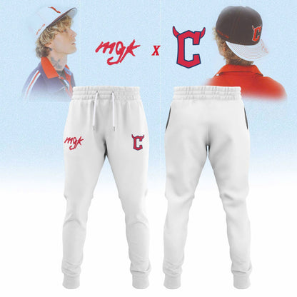 Cleveland Guardians x Mgk 2025 Limited Edition Jersey White