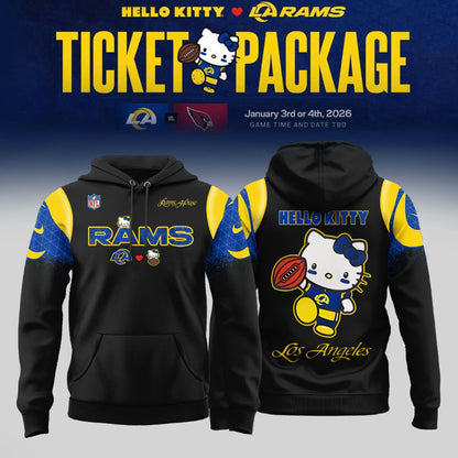 Los Angeles Rams x Hello Kitty Limited Edition Hoodie