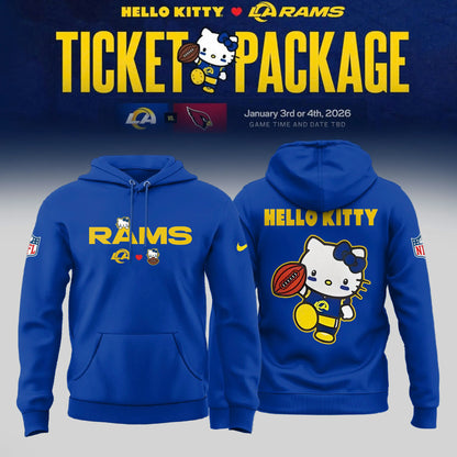 Los Angeles Rams x Hello Kitty Limited Edition Hoodie