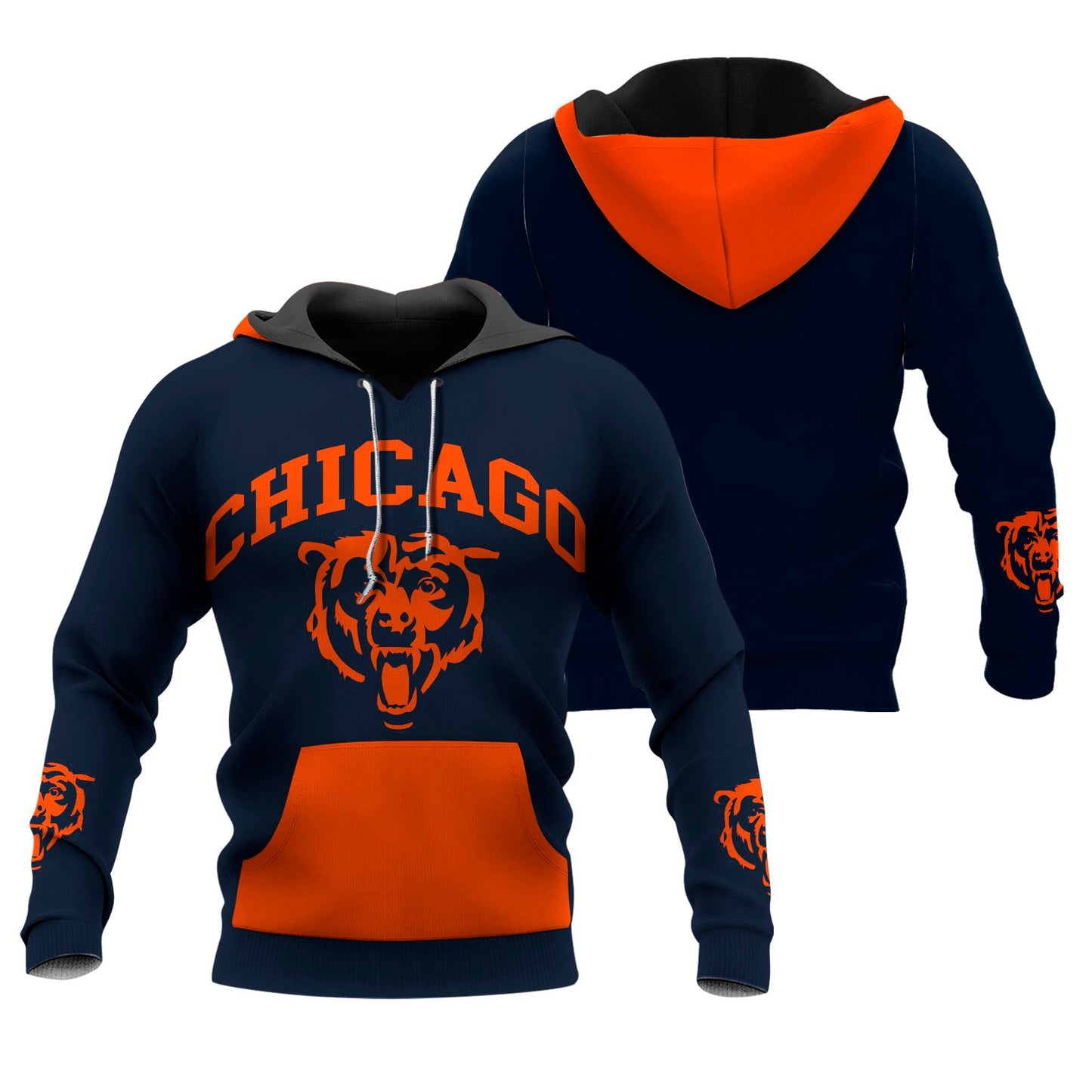 Chicago Bears 2025-26 New Hoodie