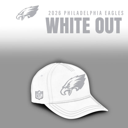 Philadelphia Eagles 2025 Winter White Out Combo TShirt