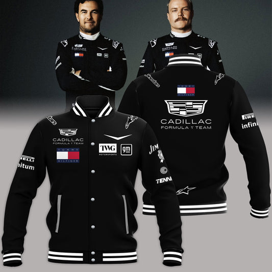 Cadillac Formula 1 x Tommy Hilfiger Limited Edition Baseball Jacket