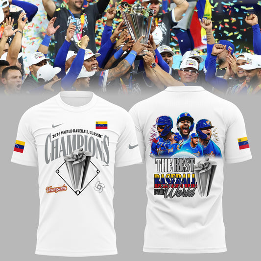World Baseball Classic Champions x Venezuela Limited Edition 2026 T-Shirt